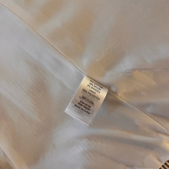 Maison d’ Amelie Paris Seersucker M Blazer Beige Jacket Nautical Preppy Academia - Picture 8 of 9